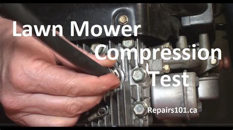 checking lawn mower compression without tester|lawn mower bad compression symptoms.